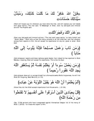 A compilation of the Abridged Tafsir Ibn Kathir Volumes 1 - 10  ( commentary of the meaning ) 