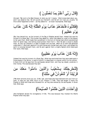 A compilation of the Abridged Tafsir Ibn Kathir Volumes 1 - 10  ( commentary of the meaning ) 