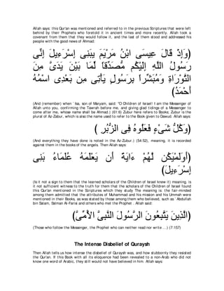 A compilation of the Abridged Tafsir Ibn Kathir Volumes 1 - 10  ( commentary of the meaning ) 