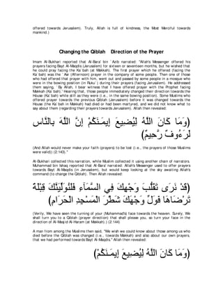 A compilation of the Abridged Tafsir Ibn Kathir Volumes 1 - 10  ( commentary of the meaning ) 