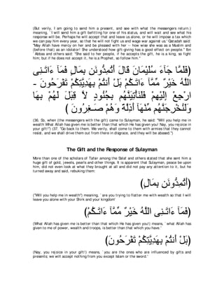 A compilation of the Abridged Tafsir Ibn Kathir Volumes 1 - 10  ( commentary of the meaning ) 