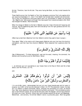 A compilation of the Abridged Tafsir Ibn Kathir Volumes 1 - 10  ( commentary of the meaning ) 