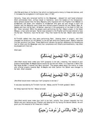 A compilation of the Abridged Tafsir Ibn Kathir Volumes 1 - 10  ( commentary of the meaning ) 