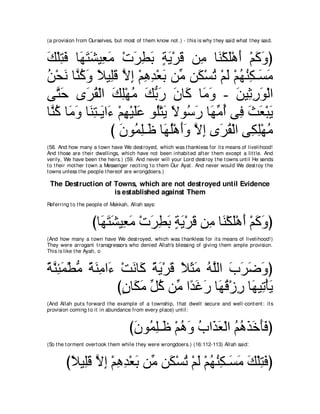 A compilation of the Abridged Tafsir Ibn Kathir Volumes 1 - 10  ( commentary of the meaning ) 