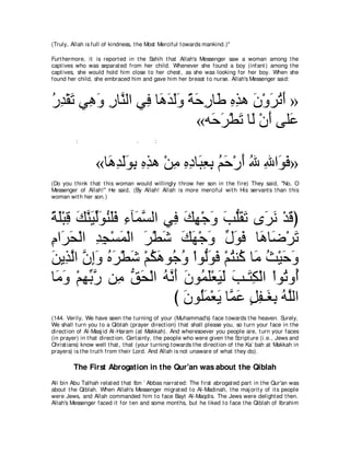 A compilation of the Abridged Tafsir Ibn Kathir Volumes 1 - 10  ( commentary of the meaning ) 