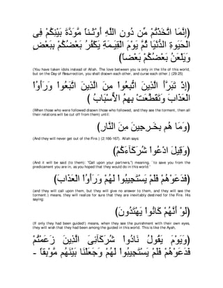 A compilation of the Abridged Tafsir Ibn Kathir Volumes 1 - 10  ( commentary of the meaning ) 