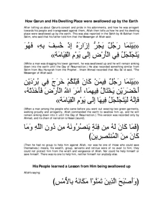 A compilation of the Abridged Tafsir Ibn Kathir Volumes 1 - 10  ( commentary of the meaning ) 