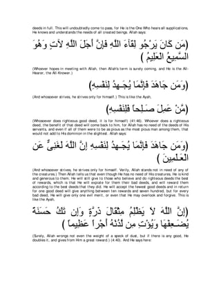 A compilation of the Abridged Tafsir Ibn Kathir Volumes 1 - 10  ( commentary of the meaning ) 