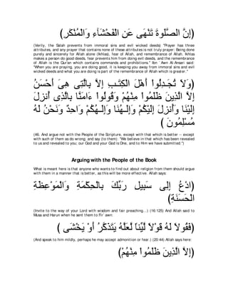 A compilation of the Abridged Tafsir Ibn Kathir Volumes 1 - 10  ( commentary of the meaning ) 