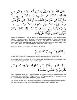 A compilation of the Abridged Tafsir Ibn Kathir Volumes 1 - 10  ( commentary of the meaning ) 