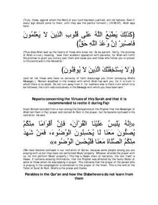 A compilation of the Abridged Tafsir Ibn Kathir Volumes 1 - 10  ( commentary of the meaning ) 