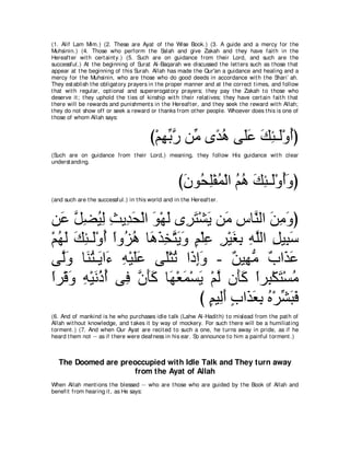 A compilation of the Abridged Tafsir Ibn Kathir Volumes 1 - 10  ( commentary of the meaning ) 