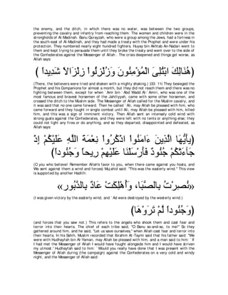 A compilation of the Abridged Tafsir Ibn Kathir Volumes 1 - 10  ( commentary of the meaning ) 