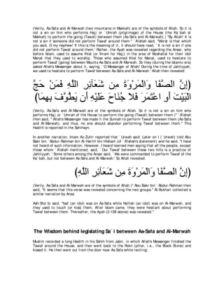 A compilation of the Abridged Tafsir Ibn Kathir Volumes 1 - 10  ( commentary of the meaning ) 