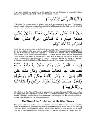 A compilation of the Abridged Tafsir Ibn Kathir Volumes 1 - 10  ( commentary of the meaning ) 