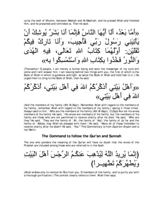 A compilation of the Abridged Tafsir Ibn Kathir Volumes 1 - 10  ( commentary of the meaning ) 