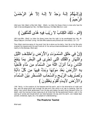 A compilation of the Abridged Tafsir Ibn Kathir Volumes 1 - 10  ( commentary of the meaning ) 