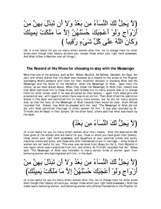 A compilation of the Abridged Tafsir Ibn Kathir Volumes 1 - 10  ( commentary of the meaning ) 