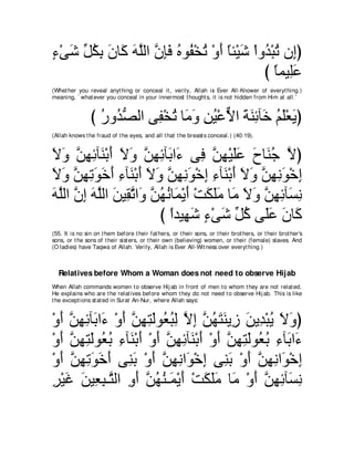 A compilation of the Abridged Tafsir Ibn Kathir Volumes 1 - 10  ( commentary of the meaning ) 