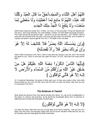 A compilation of the Abridged Tafsir Ibn Kathir Volumes 1 - 10  ( commentary of the meaning ) 