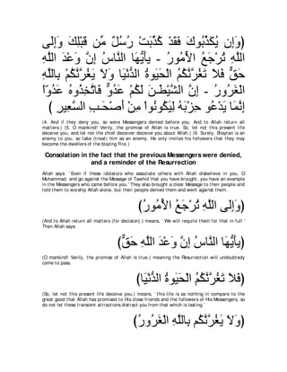 A compilation of the Abridged Tafsir Ibn Kathir Volumes 1 - 10  ( commentary of the meaning ) 