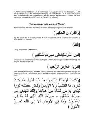 A compilation of the Abridged Tafsir Ibn Kathir Volumes 1 - 10  ( commentary of the meaning ) 