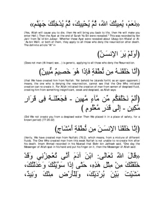 A compilation of the Abridged Tafsir Ibn Kathir Volumes 1 - 10  ( commentary of the meaning ) 