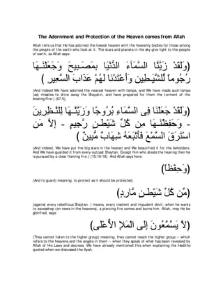 A compilation of the Abridged Tafsir Ibn Kathir Volumes 1 - 10  ( commentary of the meaning ) 