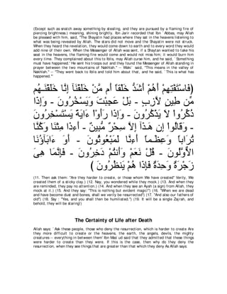 A compilation of the Abridged Tafsir Ibn Kathir Volumes 1 - 10  ( commentary of the meaning ) 