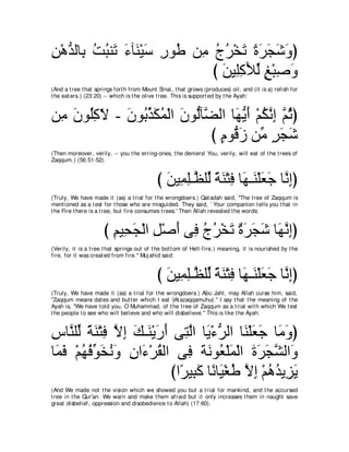 A compilation of the Abridged Tafsir Ibn Kathir Volumes 1 - 10  ( commentary of the meaning ) 