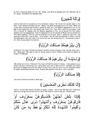 A compilation of the Abridged Tafsir Ibn Kathir Volumes 1 - 10  ( commentary of the meaning ) 