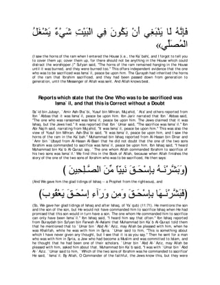 A compilation of the Abridged Tafsir Ibn Kathir Volumes 1 - 10  ( commentary of the meaning ) 