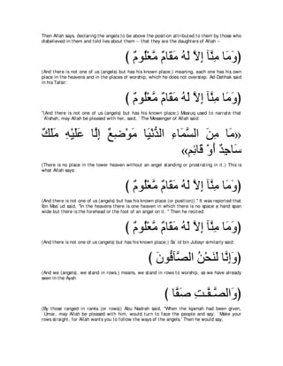 A compilation of the Abridged Tafsir Ibn Kathir Volumes 1 - 10  ( commentary of the meaning ) 