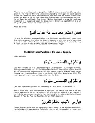 A compilation of the Abridged Tafsir Ibn Kathir Volumes 1 - 10  ( commentary of the meaning ) 