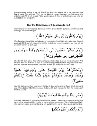 A compilation of the Abridged Tafsir Ibn Kathir Volumes 1 - 10  ( commentary of the meaning ) 