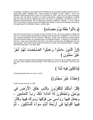 A compilation of the Abridged Tafsir Ibn Kathir Volumes 1 - 10  ( commentary of the meaning ) 