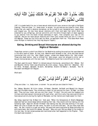 A compilation of the Abridged Tafsir Ibn Kathir Volumes 1 - 10  ( commentary of the meaning ) 