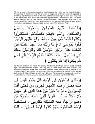 A compilation of the Abridged Tafsir Ibn Kathir Volumes 1 - 10  ( commentary of the meaning ) 