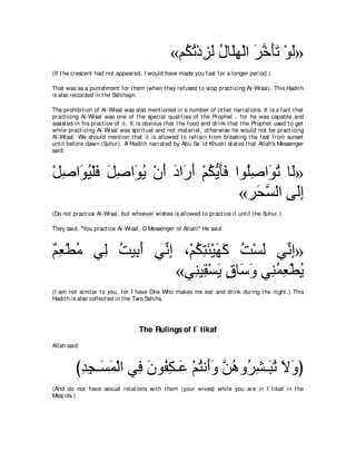 A compilation of the Abridged Tafsir Ibn Kathir Volumes 1 - 10  ( commentary of the meaning ) 