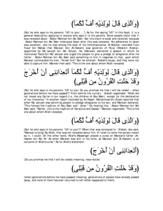 A compilation of the Abridged Tafsir Ibn Kathir Volumes 1 - 10  ( commentary of the meaning ) 