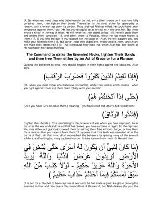 A compilation of the Abridged Tafsir Ibn Kathir Volumes 1 - 10  ( commentary of the meaning ) 