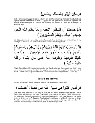 A compilation of the Abridged Tafsir Ibn Kathir Volumes 1 - 10  ( commentary of the meaning ) 