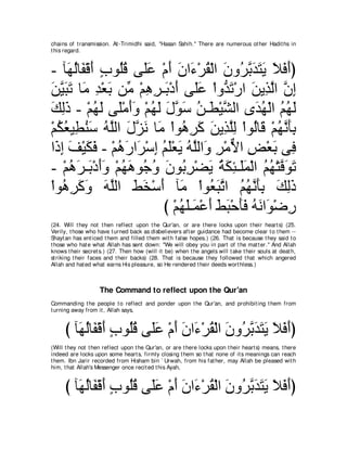 A compilation of the Abridged Tafsir Ibn Kathir Volumes 1 - 10  ( commentary of the meaning ) 