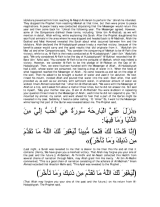 A compilation of the Abridged Tafsir Ibn Kathir Volumes 1 - 10  ( commentary of the meaning ) 