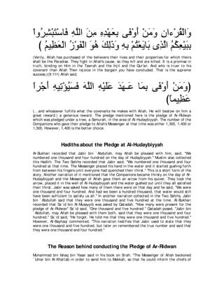 A compilation of the Abridged Tafsir Ibn Kathir Volumes 1 - 10  ( commentary of the meaning ) 