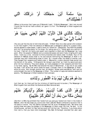 A compilation of the Abridged Tafsir Ibn Kathir Volumes 1 - 10  ( commentary of the meaning ) 