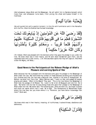 A compilation of the Abridged Tafsir Ibn Kathir Volumes 1 - 10  ( commentary of the meaning ) 