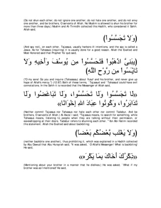 A compilation of the Abridged Tafsir Ibn Kathir Volumes 1 - 10  ( commentary of the meaning ) 