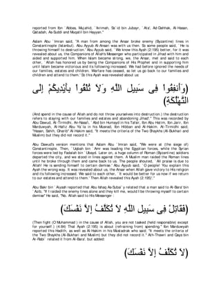 A compilation of the Abridged Tafsir Ibn Kathir Volumes 1 - 10  ( commentary of the meaning ) 