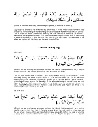 A compilation of the Abridged Tafsir Ibn Kathir Volumes 1 - 10  ( commentary of the meaning ) 